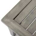 4 Pieces Acacia Wood Patio Furniture Set, Outdoor Furniture With Coffee Table, Patio Conversation Set Deep Seating With Soft Cushion, Porch Chairs For Garden, Backyard Porch Balcony, Grey & Beige Yes Deep Seating Beige Grey Seats 4 Garden & Outdoor Sofa