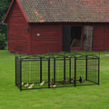 Dog Playpen Indoor 32 Inch 8 Panels Metal Dog Pen Pet Dog Fence Outdoor Exercise Pen With Doors, Heavy Duty Dog Fence Puppy Pen For Large Medium Small Dogs Indoor Outdoor Foldable Pet Exercise Pen