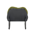2409 Greenrocking Chair Balcony Leisure Comfortable Seat For Elderly Children Adult Lunch Chair Green Polyester Blend