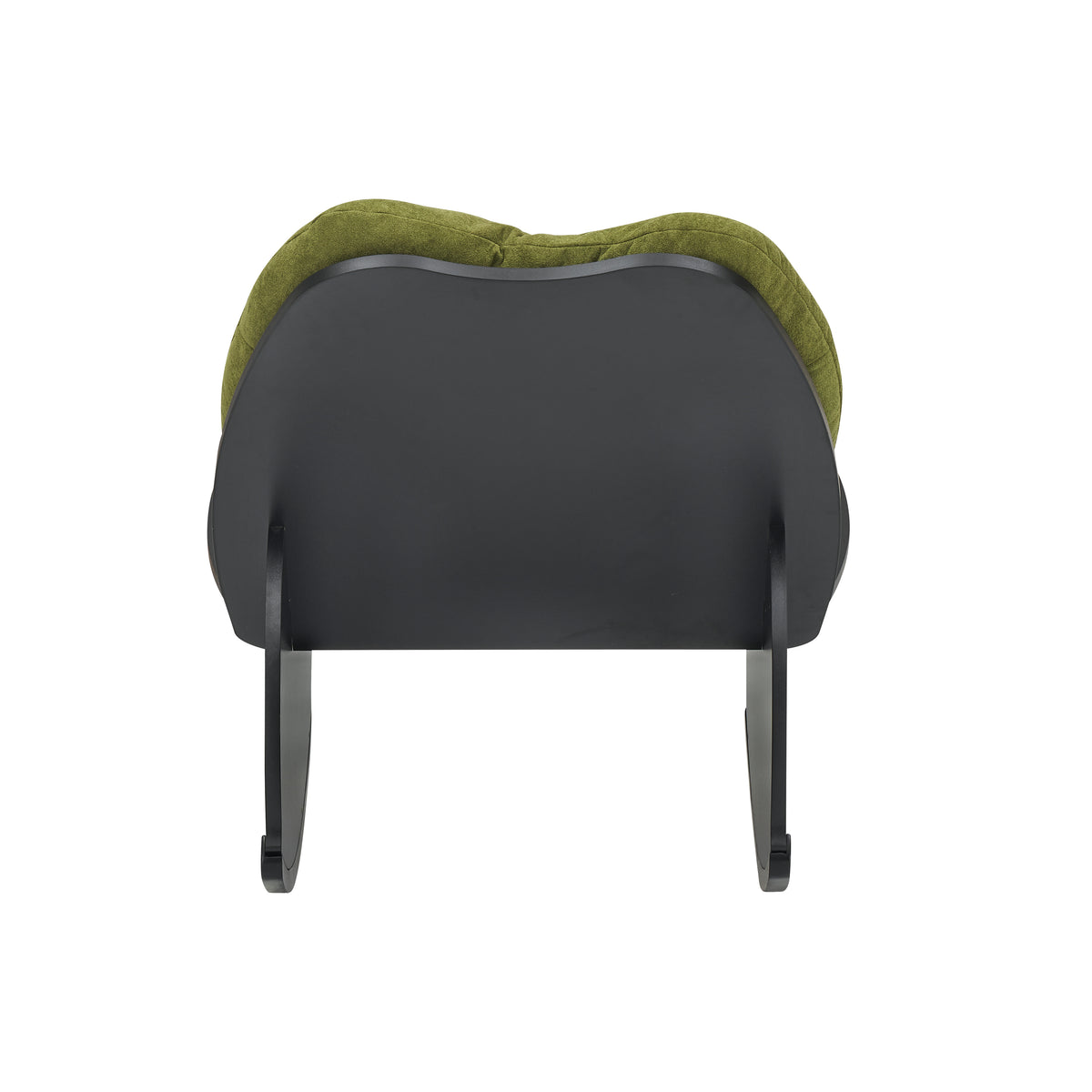 2409 Greenrocking Chair Balcony Leisure Comfortable Seat For Elderly Children Adult Lunch Chair Green Polyester Blend