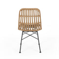 Sawtelle Chair Light Brown Rattan