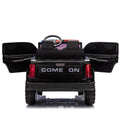 24V Two Seater Kids Ride On Electric Pickup,Kids Ride On Toy W Parents Remote Control,4Wd 800W Motors,Two Safety Belts,High Gate Safety Design,Top Warning Light, Speed 2.49 3.73Mph For Kids Aged 3 . Black 50 99 Lbs Polypropylene