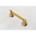 6 Piece Brass Bathroom Towel Rack Set Wall Mount Brushed Gold Brass