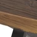 Brody Dining Fire Table Top 40,000Btu Tank Outside Brown Magnesium Oxide