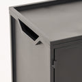 Metal Tank Holder Matte Black Iron