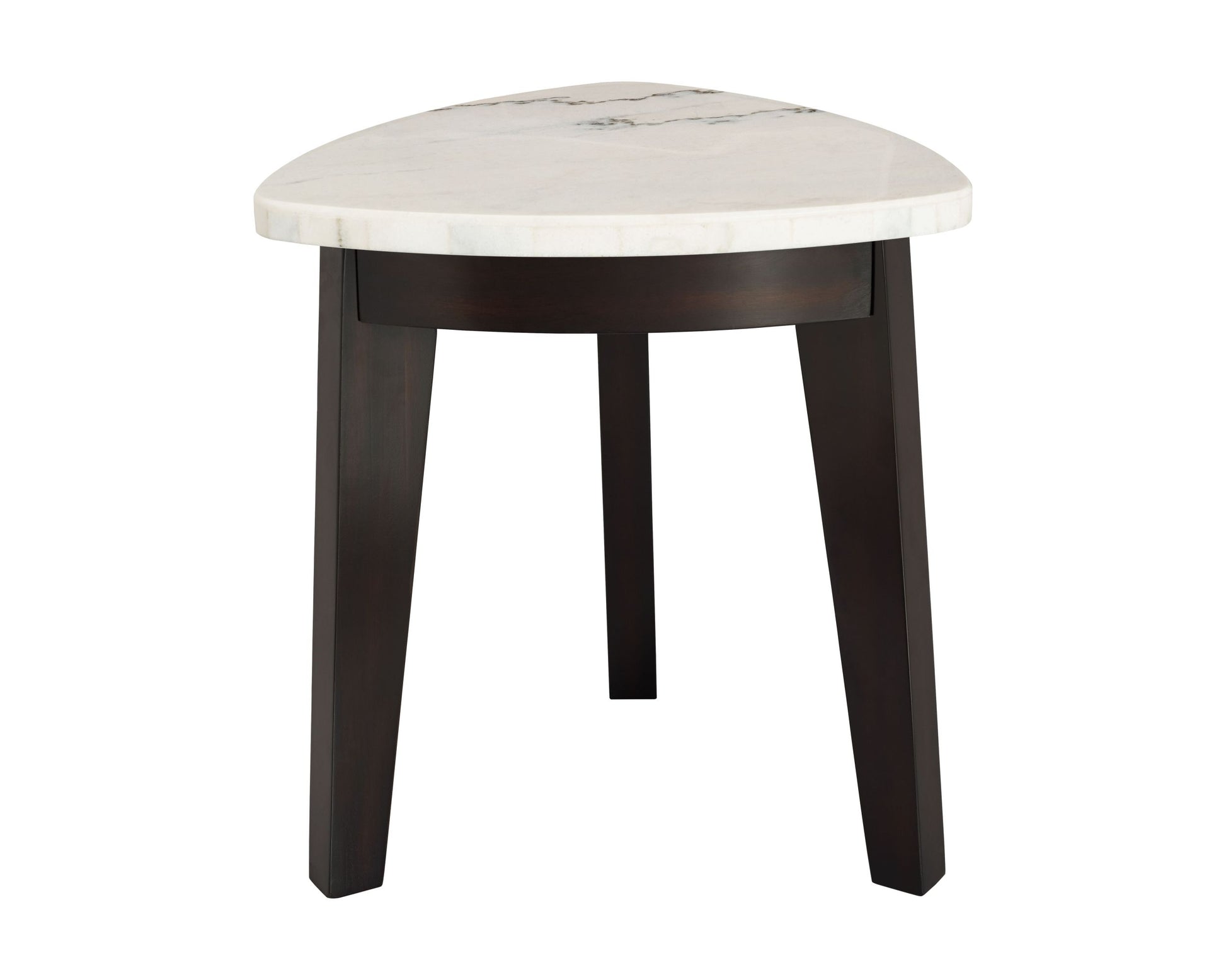 Francies 3 Piece Table Set White Marble White Marble