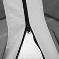 Outsunny 10' X 12' Replacement Mesh Sidewall Netting For Patio Gazebos And Canopy Tents With Zippers Sidewall Only , White White Polyester