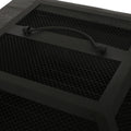 Mgo 29 Square Wood Burning Fire Pit Grey Magnesium Oxide