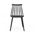 Dining Chair Black Polypropylene