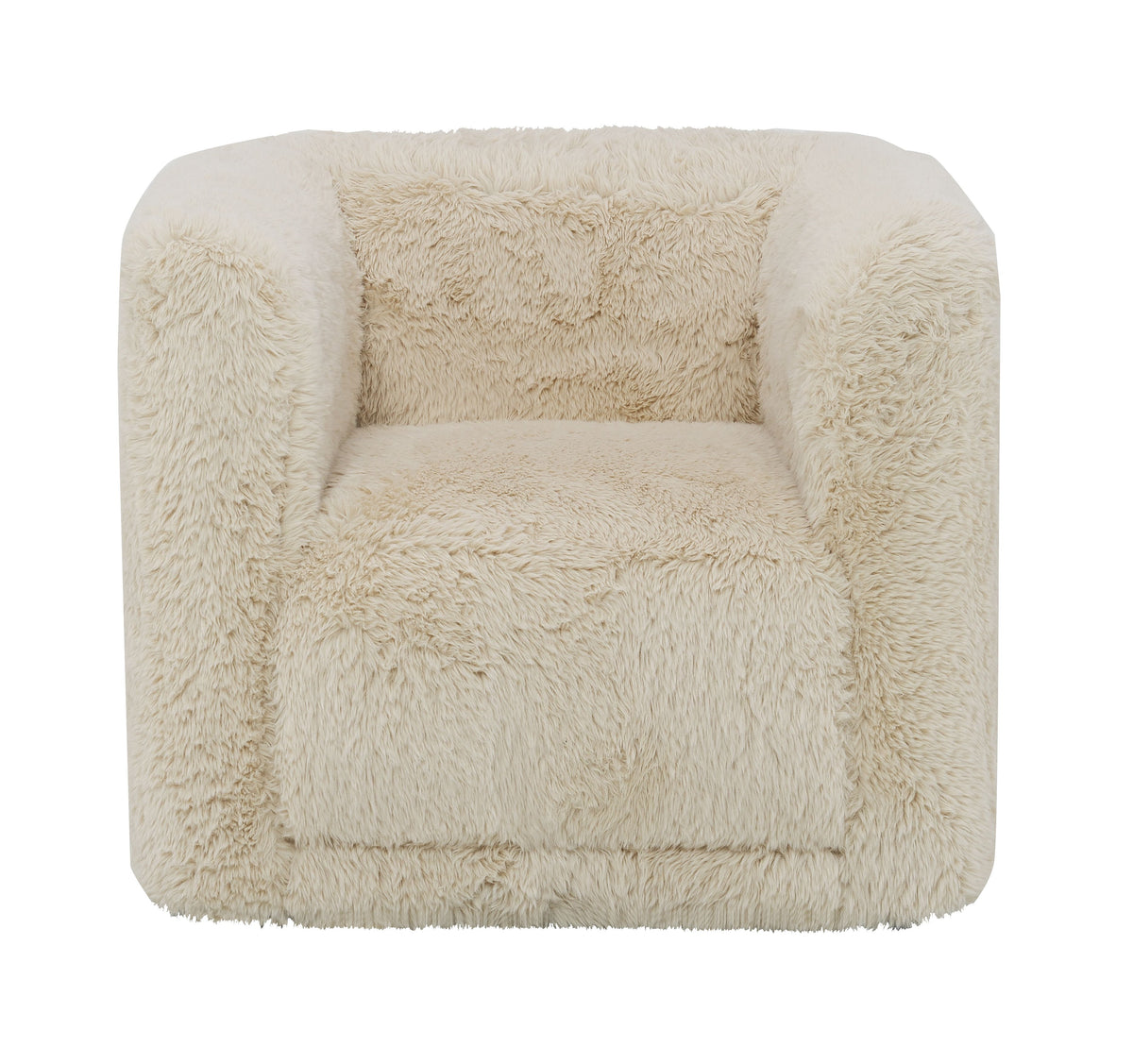 Beige Swivel Accent Chair Beige Primary Living Space Linen