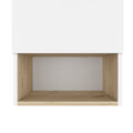 Alaska Medicine Cabinet, With Three Storage Shelves, Single Door Cabinet Multicolor 1 3 18 To 23 In 24 To 31 In Bathroom Contemporary 10 15 Inches Melamine Engineered Wood