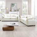Modern Living Room Sofa Two Piece Set, Suitable For Living Room And Bedroom Sofa Set, Consists Of Two Pieces Of 2 Seater Sofa,Beige Corduroy Beige Corduroy 4 Seat