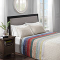 3 Piece Reversible Bedspread Set Balsam Green King Green Polyester