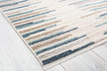 Contemporary, Geometrictextured High Low Cut Pile 9'2