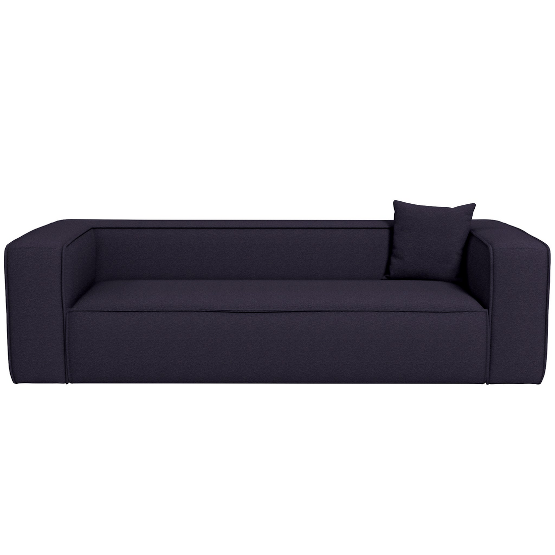 Marshall Modern Grey Boucle Sofa Dark Gray Wood Primary Living Space Mid Century Modern Foam Boucle,Solid Wood 3 Seat