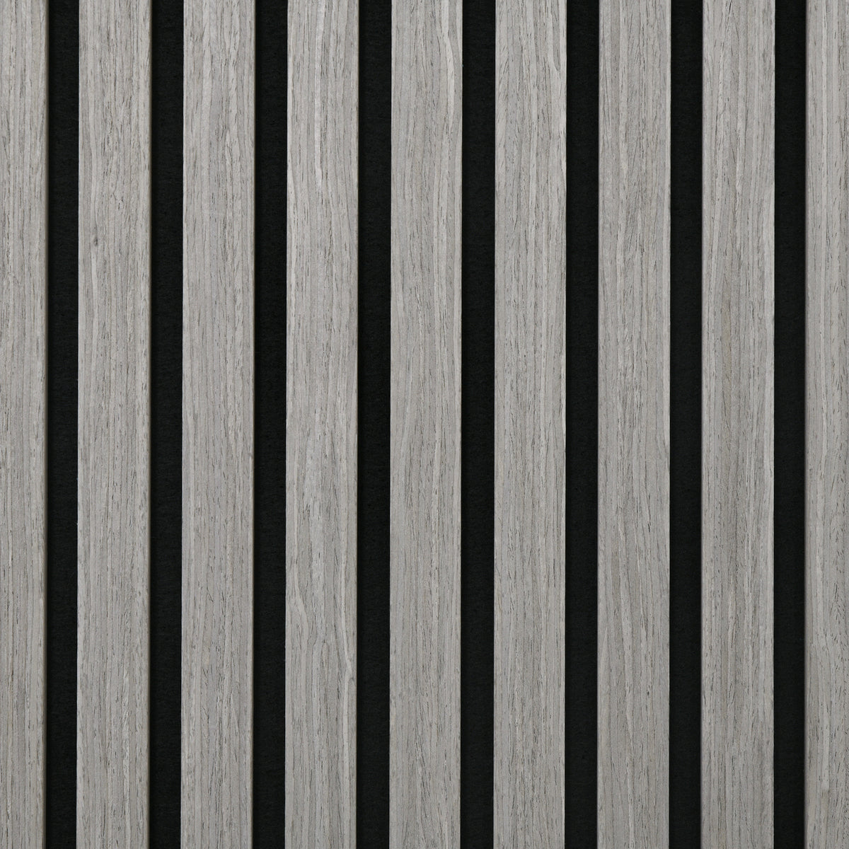 Homcom 4 Pack 3D Faux Wood Wall Panels, 24" X 24" Sound Absorbing Acoustic Panels, Wood Slat Wall Panels For Interior Wall Decor, Ceiling, Gray Gray Mdf