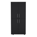 White 4 Door Armoire Black Bedroom Melamine