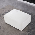 Ottoman 7513 Beige Beige Chenille Wood Primary Living Space Medium Soft Cushion Back Medium Duty American Design Eucalyptus Square Arms Carbon Fiber Chenille