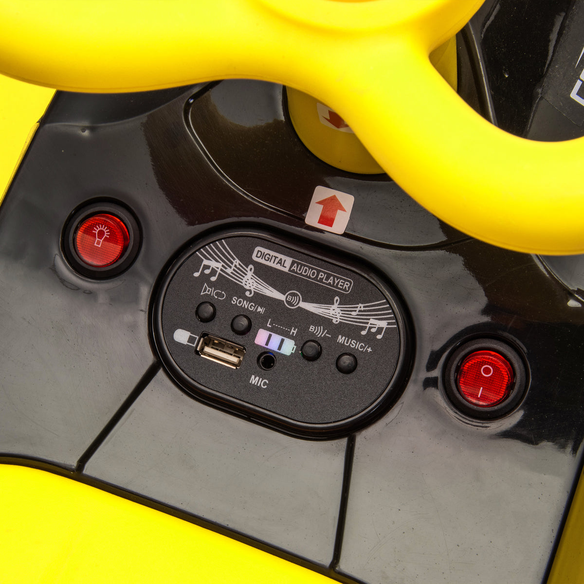 12V Kids Ride On Electric Toy,360 Degree Drift In Place,Spray Function,Front&Side Lights Design,Usb Mp3,Bluetooth,Music, 3.73 4.35 Mph,Easy Installation,Ultimate Cool Operation For Kids Aged 3 . Black 100 149 Lbs Polypropylene