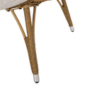 Serina Teardrop Chair Natural Iron