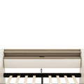 Twin Size Daybed With Storage Drawers, Upholstered Daybed With Charging Station And Led Lights, Beige Expect Arrive Date: Jun.,20Th. Twin Beige Pu Leather