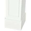 Homcom Modern Fireplace Mantel, Surround Mantels For Fireplace With Decorative Pattern Interior Width 29