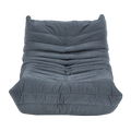 Floor Sofa Bean Bag Chair For Adults Fireside Bean Bag Lounger Memory Foam Chair For Home, Office, Apartment Or Gaming Venue Plain Grey Polyester Primary Living Space Firm Art Deco Armless Foam Polyester Blend
