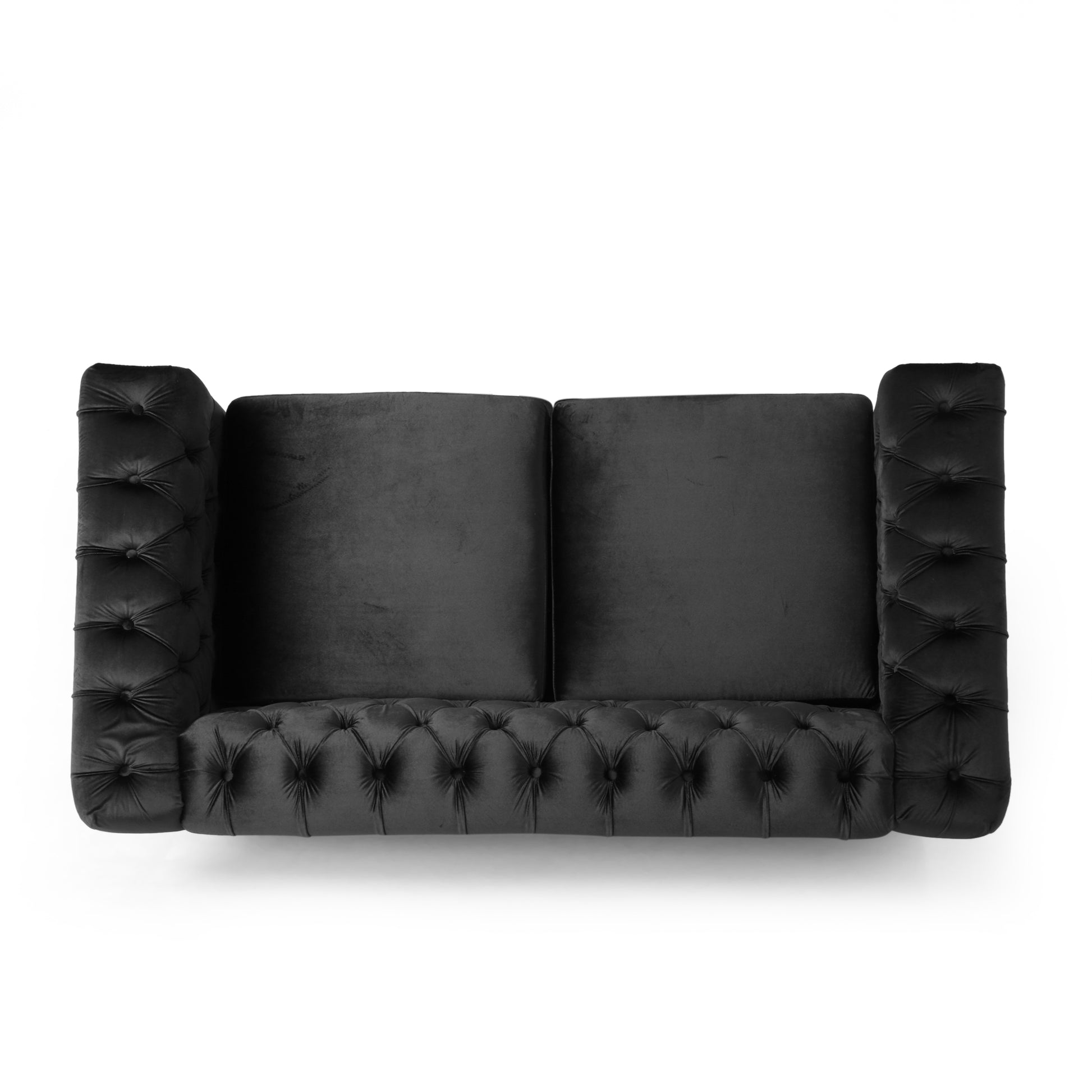 Seat Black Velvet 2 Seat