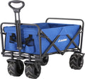 Blue Folding Campers Blue Metal