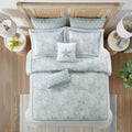 Duvet Cover Mini Set White Full Queen Queen Multicolor Cotton