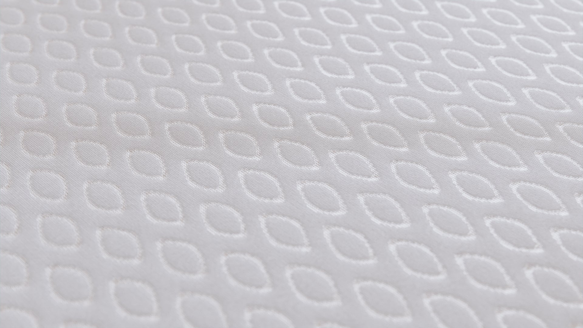 Cooling Mattress Protector Twin White Fabric Twin