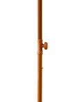 8'Thatch Patio Tiki Umbrella Tropical Palapa Raffia Tiki Hut Hawaiian Hula Beach Umbrella,Straw Umbrella Brown Half Circle No Foundation Needed Manual Garden & Outdoor Beach Year Round Use Gazebos Polyethylene Anchored Oxford Fabric