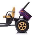 24V Xxxl Kids Ride On Utv W Parents Remote Control,Two Seater,Automatic Tipping Bucket,Rear Wheel Suspension,Slow Start,Portable Handle,Safety Belt,Led Light,Usb,Mp3,Bluetooth,Horn For Kids Aged 3 8. Purple 50 99 Lbs Polypropylene