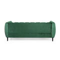 Miranda Velvet 3 Seater Sofa Emerald Velvet