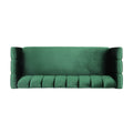 Miranda Velvet 3 Seater Sofa Emerald Velvet