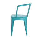 Lourdes 3 Pc Kd Metal Set Teal Iron