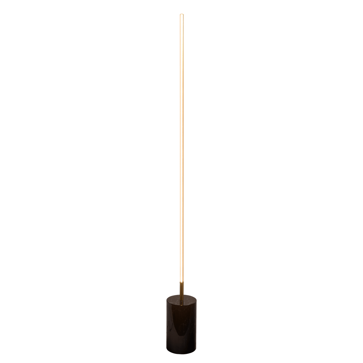 Prism Brassed Gold Led Floor Lamp With On Off Switch Faux Marble Base Black,Gold,Marble Table&Floor Lamps Faux Marble,Metal