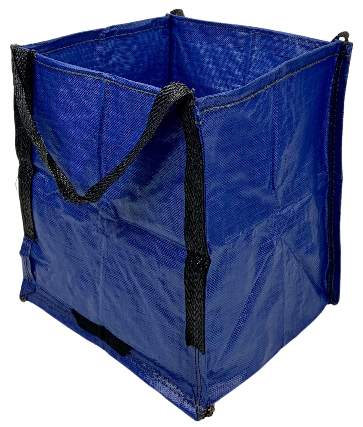 Heavy Duty Storage Tote Bag 22 Gallon Rugged Woven Polypropylene Moving Bag Blue Polypropylene