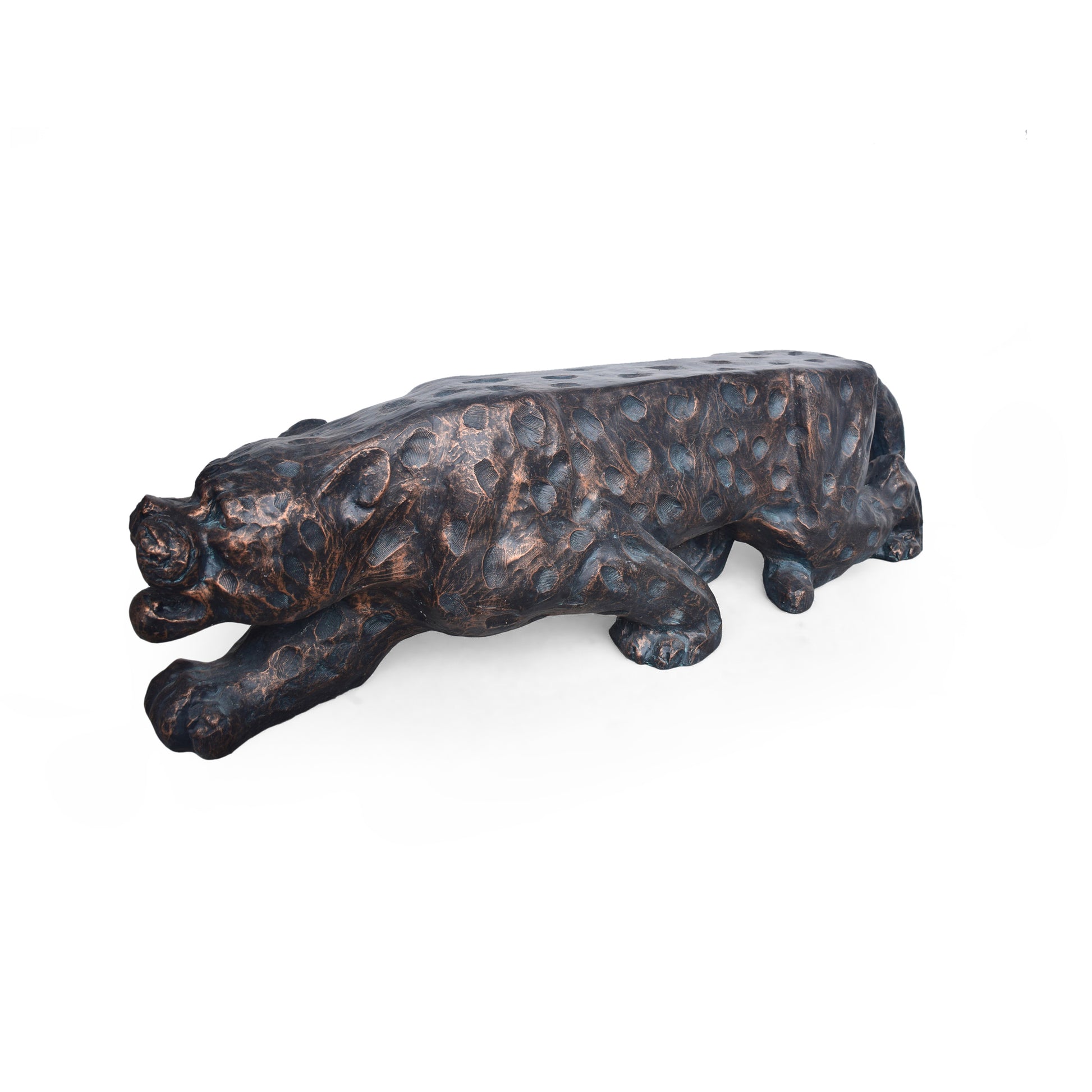 Leopard Lightweight Concrete Bench Copper Magnesium Oxide