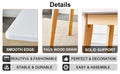 Table And Chair Set. White Sintered Stone Tabletop, Rubberwood Legs, Foldable Computer Desk, Foldable Desk. Solid Wood Dining Chair With Small Curved Backrest And Pu Cushions. Zd 1545 Dx 2361 Wood Seats 6 Wood
