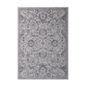 8X10 Grey Silver Oriental Non Shedding Living Room Bedroom Dining Home Office Stylish And Stain Resistant Area Rug Grey Polyester