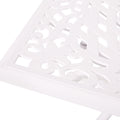 Phoenix Rectangle Table White Aluminium