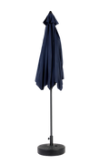 9Ft Outdoor Patio Umbrella Outdoor Table Umbrella With Push Button Tilt And Crank, Market Umbrella 6 Sturdy Ribsdeck, Backyard, Pool Base Not Included Navy Blue Navy Blue Garden & Outdoor Steel
