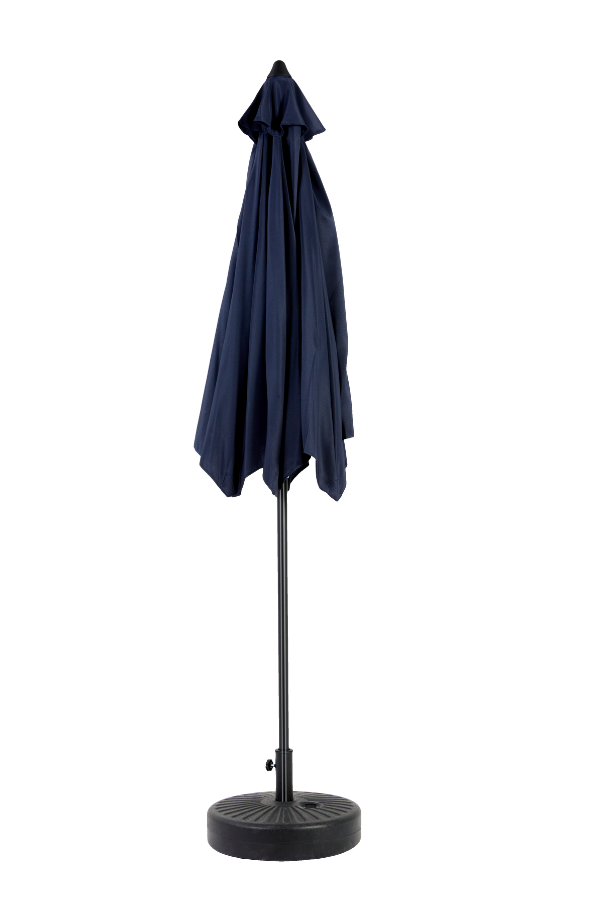 9Ft Outdoor Patio Umbrella Outdoor Table Umbrella With Push Button Tilt And Crank, Market Umbrella 6 Sturdy Ribsdeck, Backyard, Pool Base Not Included Navy Blue Navy Blue Garden & Outdoor Steel