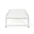 Myers Chaise Lounge Mp2 White Metal Mesh