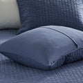 2 Piece Quilt Set Navy Twin Twin Xl Twin Navy Cotton