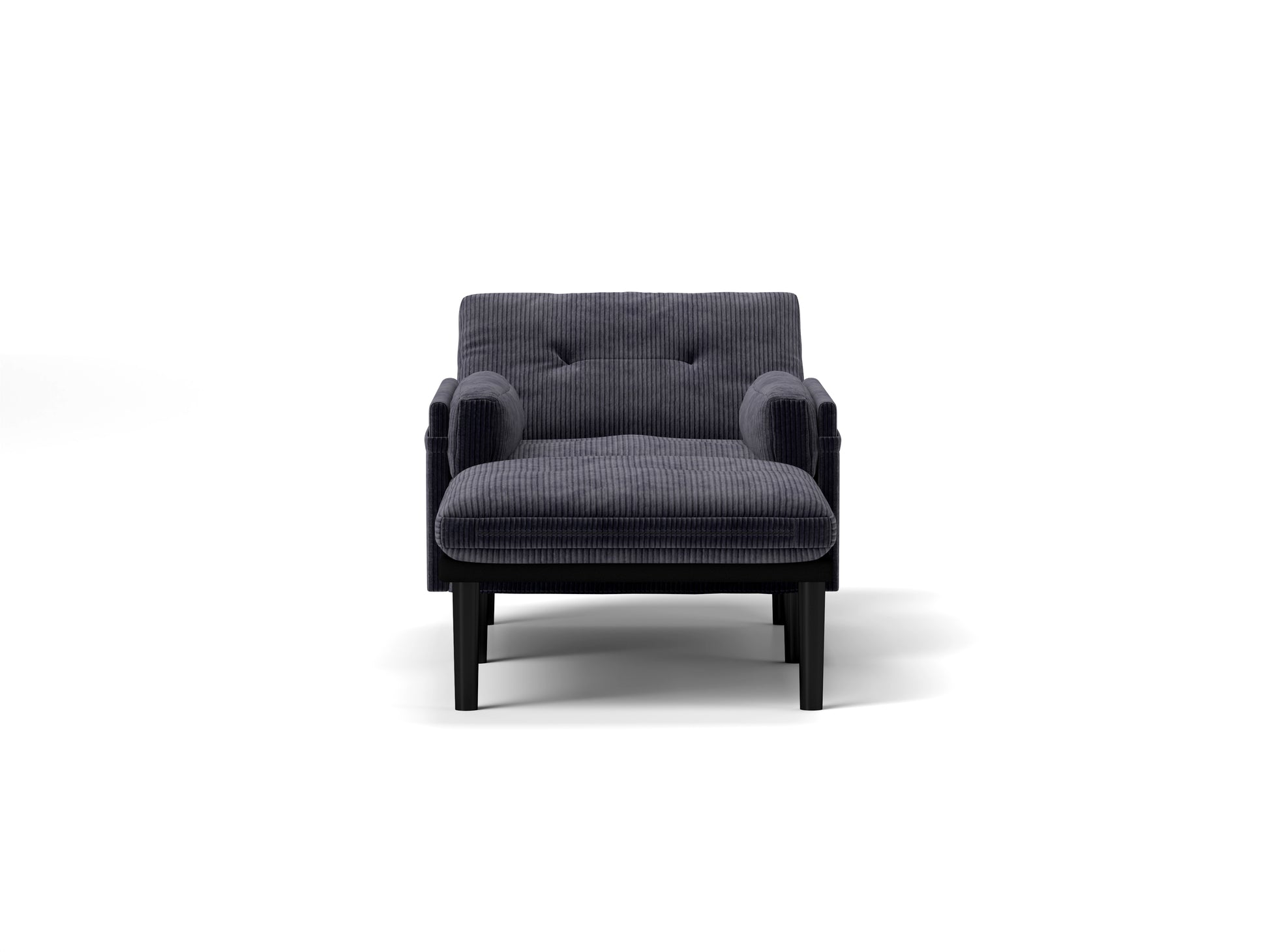 Grey Sofa Chair With Recline Fuction Grey Velvet Metal Primary Living Space Medium Soft Loose Back Pillow Top Arms Foam Fabric Metal 1 Seat