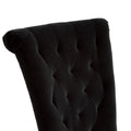 Charlotte Kd Dining Chair Black Fabric