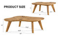 Modern Minimalist Wood Color Table Top Coffee Table. Log Style Coffee Table.Cloud Shape Gives You A Experience, Computer Desk. The Game Table. Suitable For Dining And Living Rooms. Wood Mdf