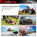 15 Gallon 57 L Gas Caddy With Wheels, Fuel Transfer Tank Gasoline Diesel Can,Fuel Storage Tank For Automobiles Atv Car Mowers Tractors Boat Motorcycle Red Red Hdpe